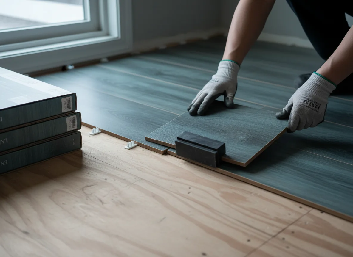 Luxury Vinyl Plank Installation company in Bannock, OH